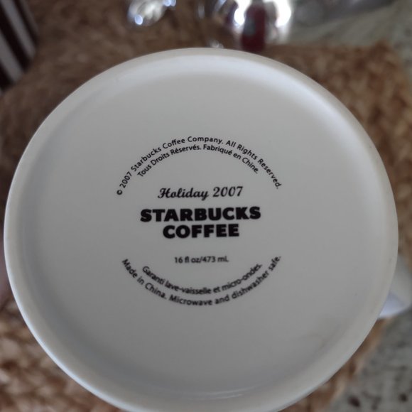 Collectible Starbucks Holiday Coffee Mugs Set - Picture 6 of 8